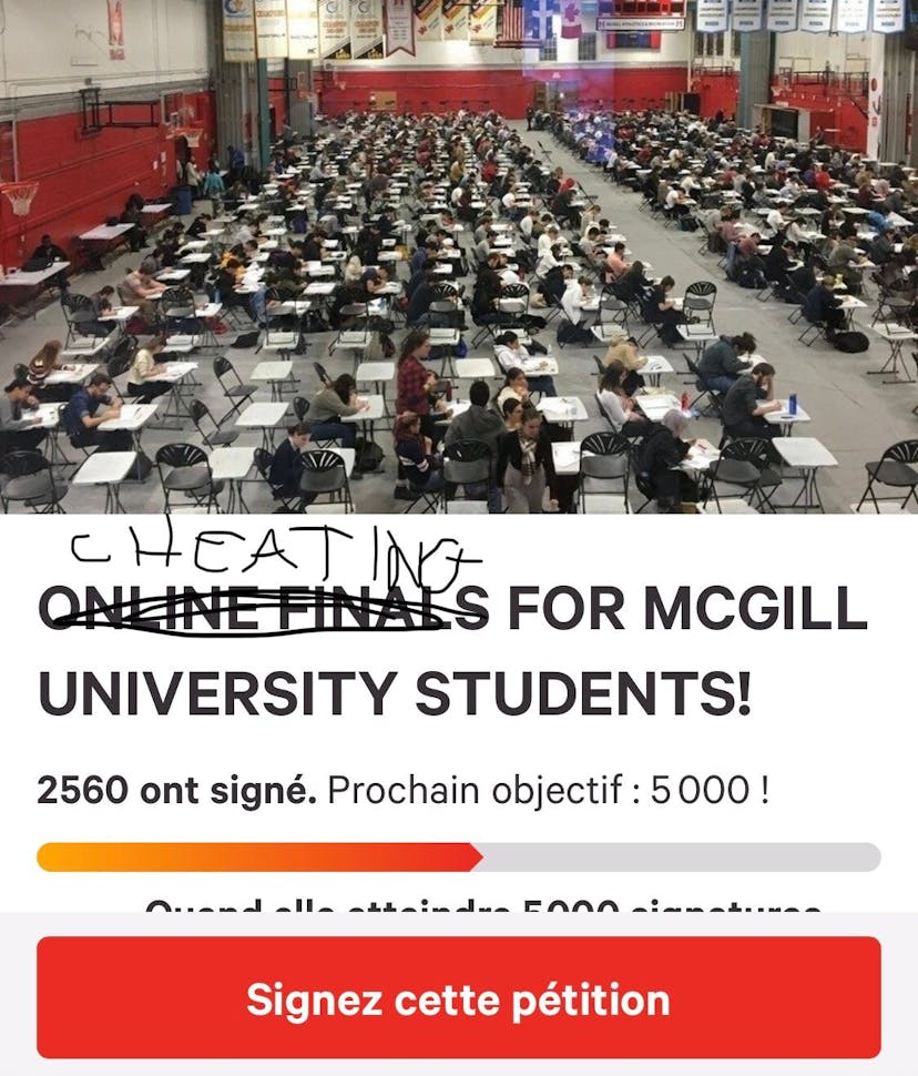 Students Petition McGill To Allow Them to Cheat on Their Finals
